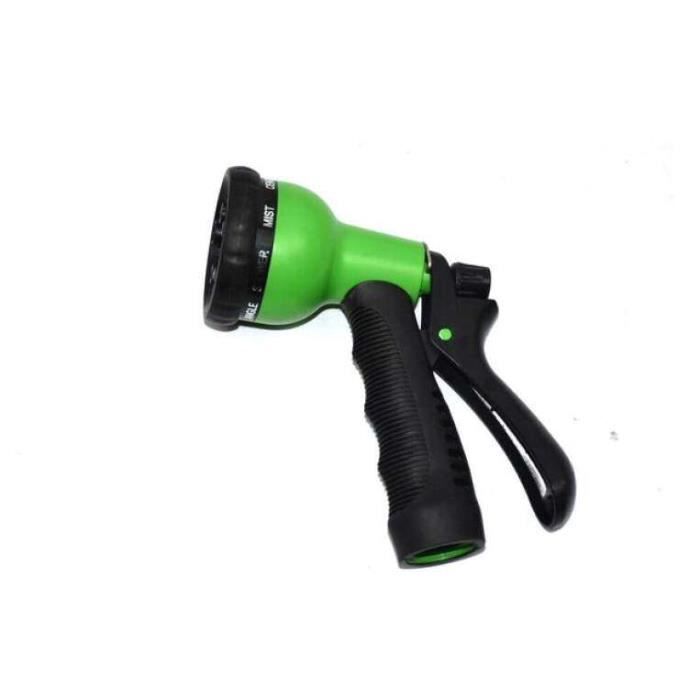 HAHDAXIA Buse De Tuyau D'Incendie 2 Pouces NPSH/NPT Équipement De Feu Thermoplastique Jet De Brouillard Avec Raccord Femelle Et Mâle En Aluminium De 2 Pouces