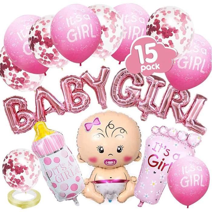 100 Confettis 'Oh Baby' – Décorations Pour Révélation Du Genre, Baby Shower, Fêtes Prénatales (bleu, Rose, Or)
