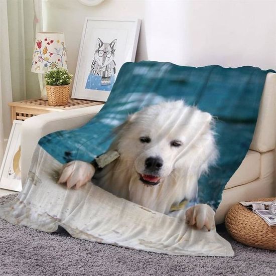 Couverture Polaire Pour Chien Et Chat - 70x50cm, Douce Et Chaude, Rose Uni - Cadeau Idéal Pour Animaux - 11