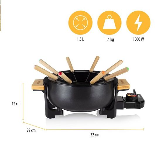 Tristar 2110572 Appareil à Fondue - 1,3 L FO-1106