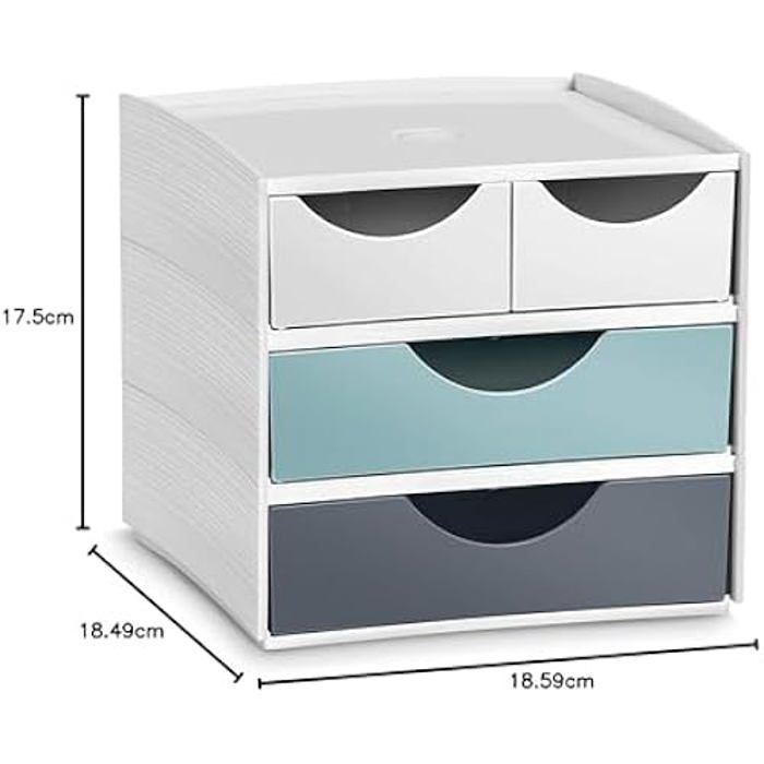 Module De Rangement Bas Mini module de rangement - CEP - MyCube - 2 petits tiroirs - 2 grands ...