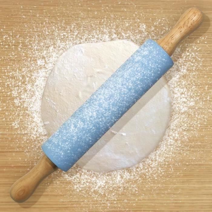 rouleau à pâtisserie anti-adhésif pour pâte à sucre