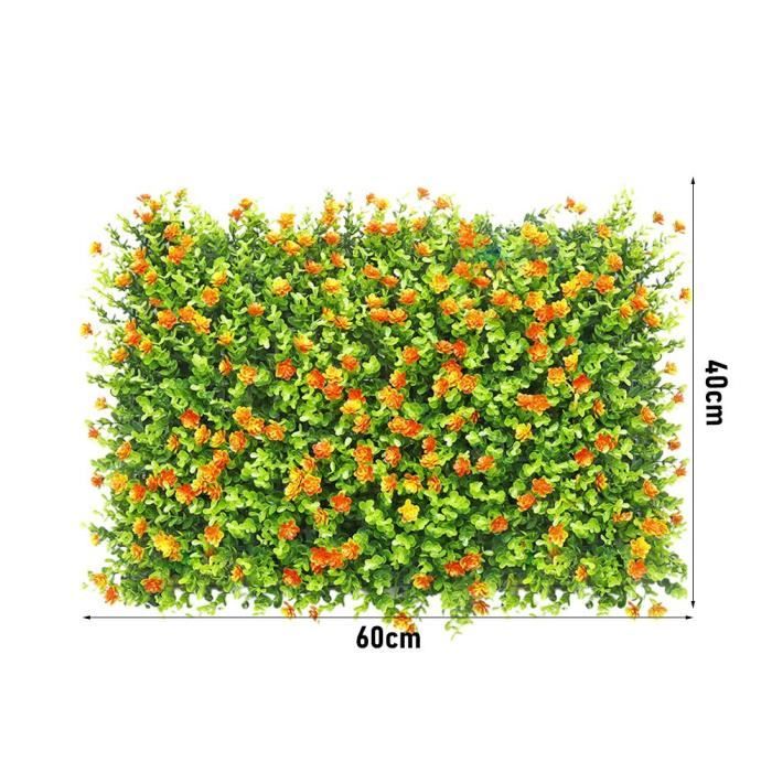 Haie Artificielle Brise Vue 1.5x4m - Feuillage Dense Pour Balcon Et Jardin