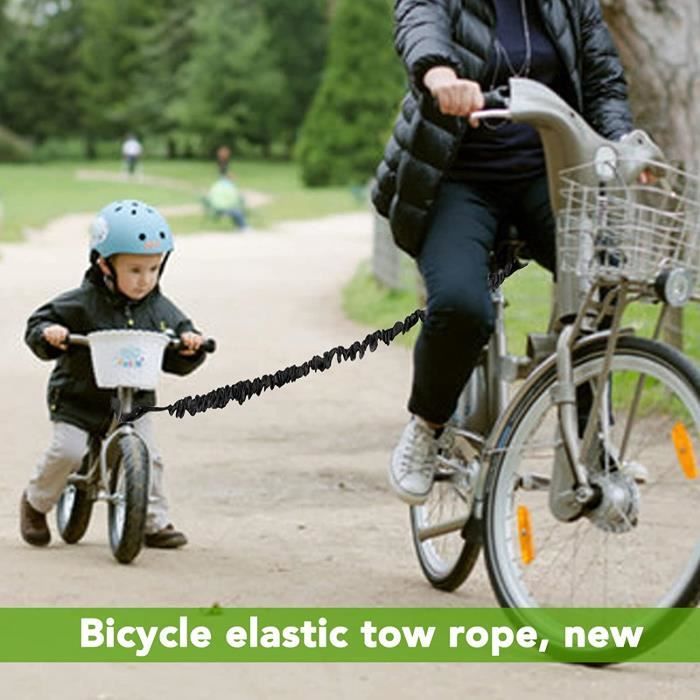 Corde de remorquage Bunduple pour vélo pour enfants, sangle de nervure  commissionnée, câble de transport de vélo, VTT extérieur, compatible avec  tous les vélos, livraison directe - AliExpress