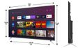 POLAROID - ANDROID TV LED 4K UHD - 55" (139cm) - WiFi - BT - Netflix - YouTube - 3xHDMI - 2x USB - GooglePlay - Chromecast - HDR10-3