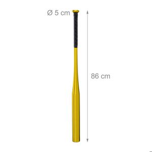 Batte De Baseball Polyuréthane - 85cm - Marron - Pour Cosplay, Déguisement Horror