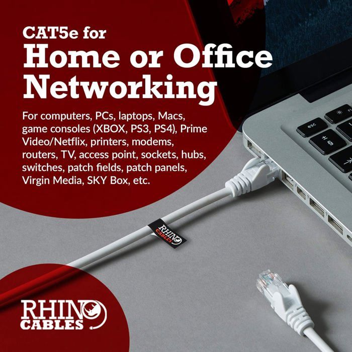 Câble Ethernet Cat5e Rj45 Câble Réseau Lan cordon De Raccordement Pour