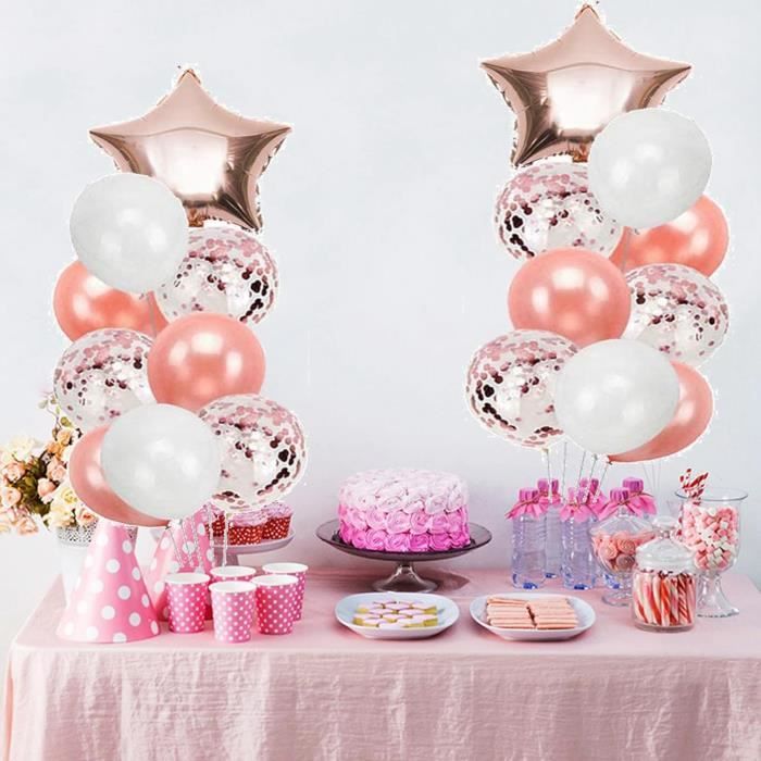 Decoration Anniversaire 17 Ans Fille, Ballons 17 Ans Anniversaire