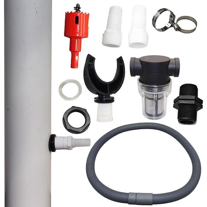 Descente Adaptateur Installation Facile Vidange Tuyau Connecteur Améliorer  L'eau de Drainage Gouttière de Pluie pour Tuyau De Vidange Connecteur  D'extension - AliExpress