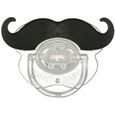 Sucette de Bébé, Goolsky Drôle de Moustache-Embrasser Tétine Silicone Sucette Moustache sans BPA pour Nourrisson Nouveau-né (Type 1)-0
