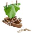 HABA - Terra Kids - Kit d’assemblage Bateau en lièges - Jeux de construction - Maquettes pour enfant - 4 ans et plus, 304244-0