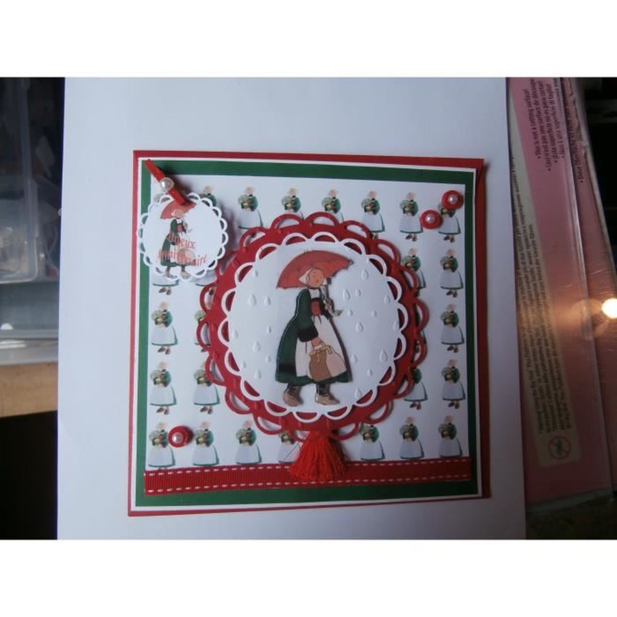 Carte Anniversaire Porte Billet Becassine 3d Cdiscount Beaux Arts Et Loisirs Creatifs