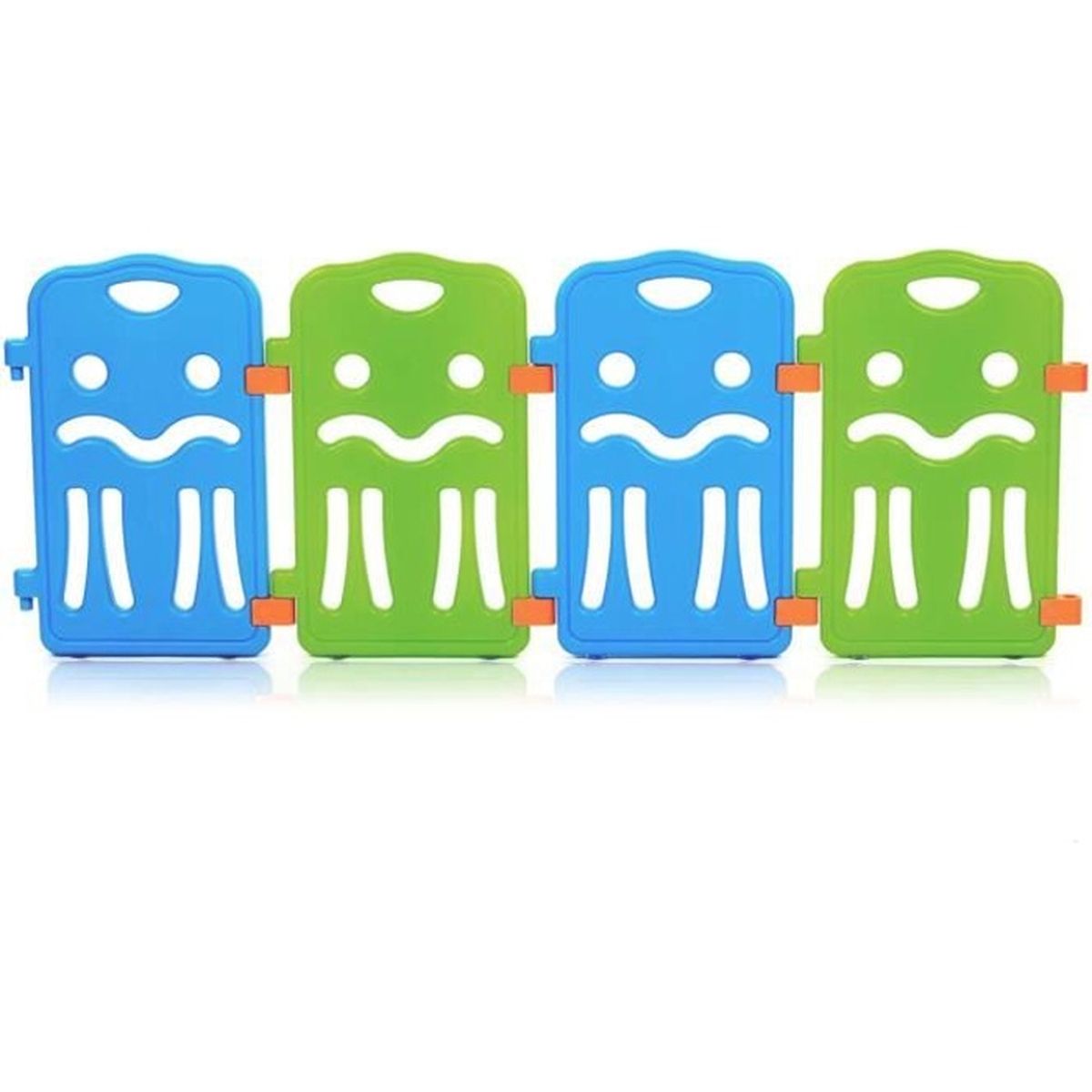 Colors Xl Baby Vivo Parc Bebe Barriere Securite Avec Porte Plastique Enfant Protection Grand Jeu Extensible Jeux Et Jouets Maisons De Jardin Case4u Hu