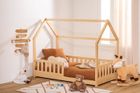 KONTARBOOR Lit cabane enfant 80 x 160 cm ATMOSPHERA sans MATELAS