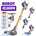 AIIBOT Aspirateur balai sans fil 45000Pa/1.6L/55Min d'Autonomie, Aspirateur sans Fil Écran LED,avec 4 HEPA, pour Sols Durs/Tapis/Les