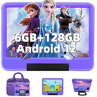 OUZRS Tablette Enfants - Kid - 10 Pouces - 6Go RAM - 128Go ROM - Android 12 avec Contrôle Parental