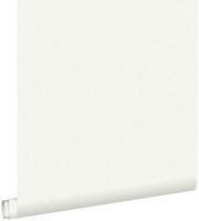 papier peint effet lin blanc - 0,53 x 10,05 m - 148738