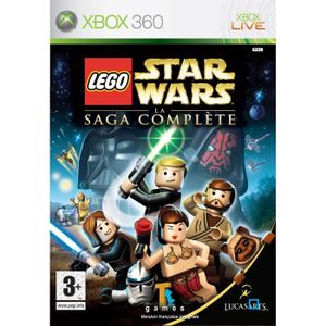 JEU XBOX 360 LEGO STAR WARS SAGA COMPLETE / JEU CONSOLE XBOX 36