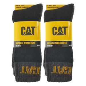 2 Paires De Chaussettes Sport Rembourrées Sof Sole - Homme 4-8 / Femme 5-10 - Noires