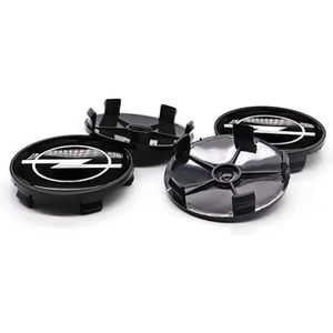 Genuine Vauxhall Corsa D-Lot de 4 Roue Alliage Centre moyeux/Caps noir-Neuf Genuine Vauxhall Corsa D-Lot de 4 Roue Alliage Centre moyeux/Caps noir-Neuf