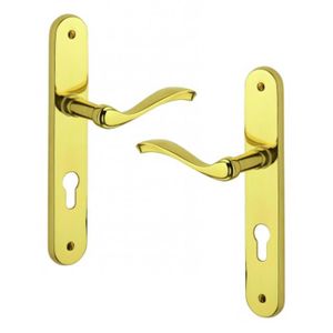Chrome poli porte Urne Knocker Front principale Porche Poignée UPVC Portes 6/" D9
