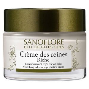 ANTI-ÂGE - ANTI-RIDE Sanoflore Reines Crème de Jour Riche Nourrissant Régénération Éclat Bio 50ml