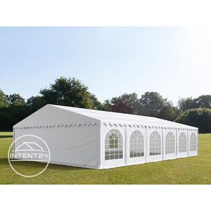 TONNELLE - BARNUM Tente de réception TOOLPORT 8x12 m - PVC 500g/m² -