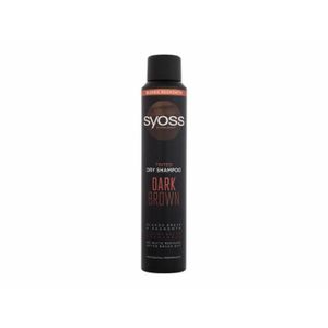 SHAMPOING 200ml Syoss Tinted Dry Shampoo Dark Brown, Shampoo