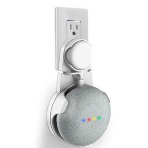 Sintron Support de table pour Google Home Mini & Google Nest Mini support réglable à 360 ° pas de prise sonore étouffée pour haut-parleur Smart Home sans fils encombrants