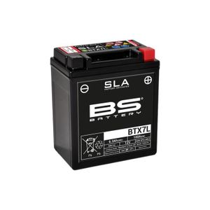 BATTERIE VÉHICULE Batterie SLA BTX7L / YTX7L-BS - BS BATTERY - 12V / 6Ah