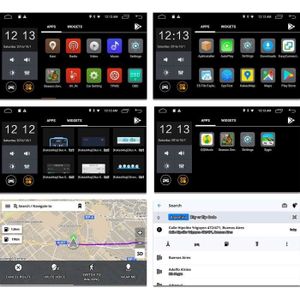 AUTORADIO EZoneTronics Android 6.0 Flip Out 1Din Autoradio Stéréo 7 Pouces Écran Tactile Capacitif Haute Définition 1024x600 Navigation GPS