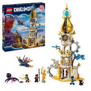 ASSEMBLAGE CONSTRUCTION LEGO® 71477 DREAMZzz La Tour du Marchand de Sable, Jouet de Château avec Araignée et Oiseau, avec Figurines Sorcière