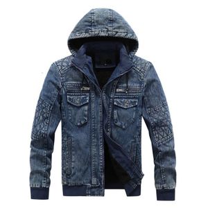 Veste en jean sweat homme deals