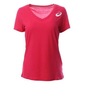 asics t shirt femme brun