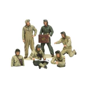 FIGURINE - PERSONNAGE Figurines militaires - TAMIYA - Tankistes US 2ème 