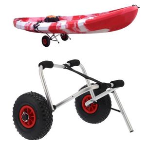 kayak Futchoy Chariot de transport en aluminium pour kayak bateau