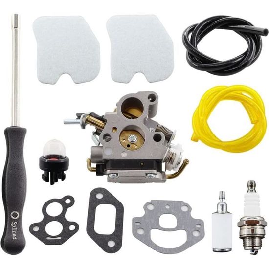 Carburateur + Tournevis Réglage Husqvarna 135 140 435 440 Jonsered McCulloch – 506450501