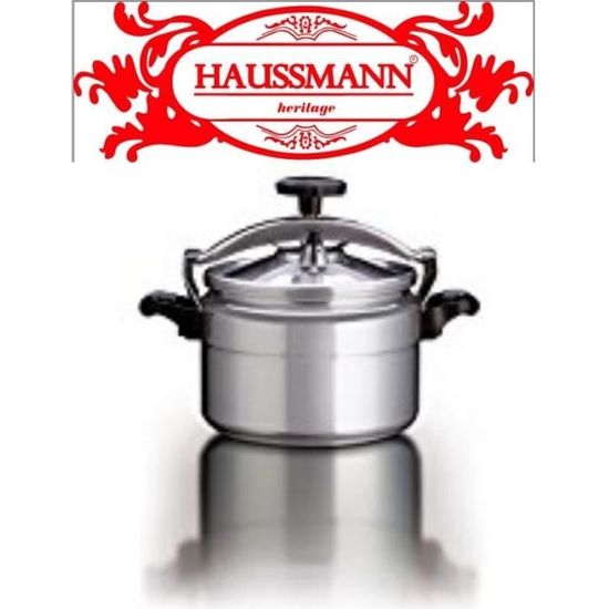 Haussmann Héritage - Autocuiseur Aluminium, tous feux dont induction，24cm 7L