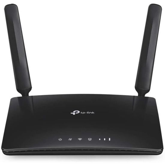 Routeur 4G TP-Link Archer MR200 – WiFi AC 750 Mbps, 150 Mbps 4G LTE, 4 Ports Ethernet, Antennes Amovibles & Externes SMA