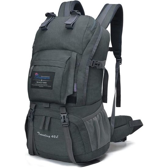 CEN Sac à dos extérieur Sac à dos d'extérieur pour homme en tissu CEN Sac à dos extérieur Sac à dos d'extérieur pour homme en tissu