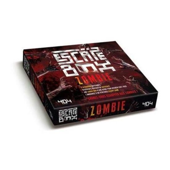 Livre - escape box zombie