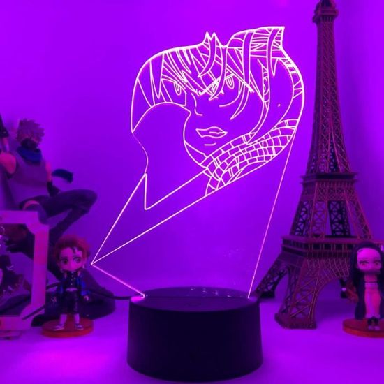 16 couleur avec télécommande - Anime 3d lampe zéro deux Figure