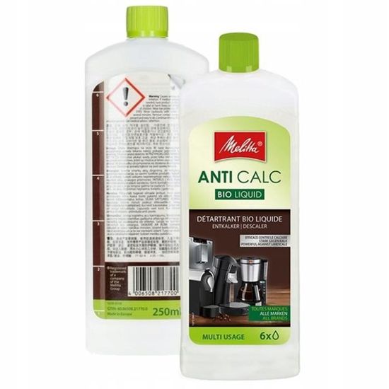 MELITTA liquide détartrant ANTI CALC 250 ml