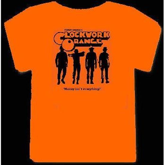 T shirt Orange m canique d apr s film de stanle Orange