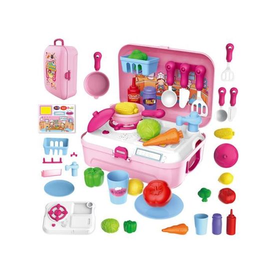 Maison de jeu pour enfants jouet magasin de cuisine ensemble d