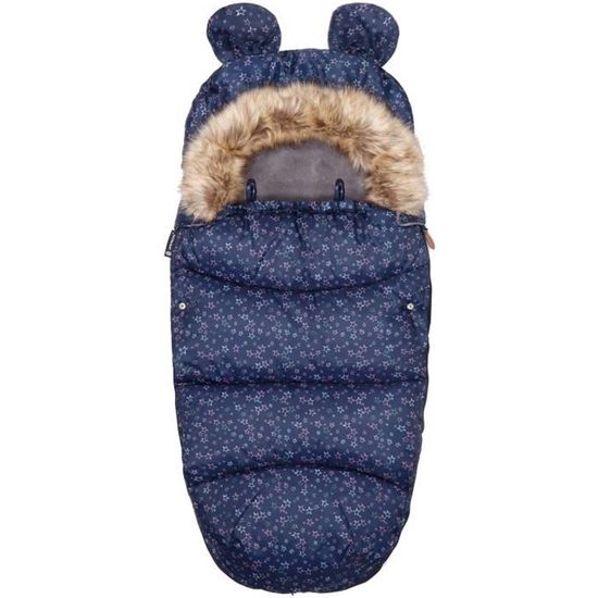 SPRINGOS® Chancelière d'hiver sac de couchage pour bébé avec oreilles rigolotes pour poussette 45 x 90 cm