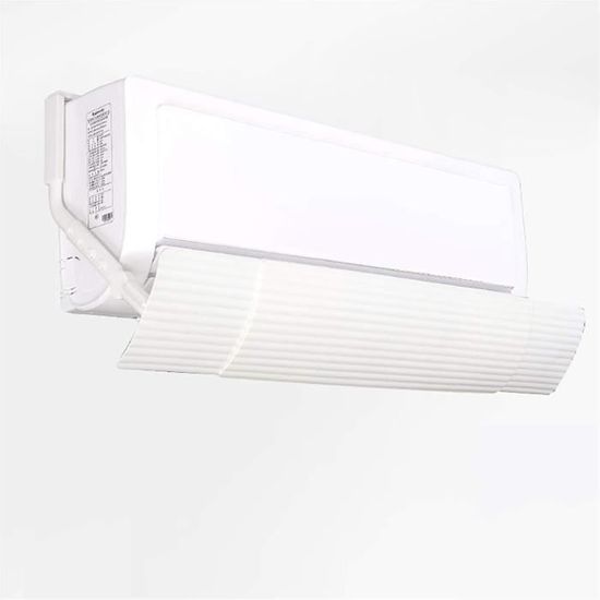 Déflecteur D'Air Réglable Pour Climatiseur - Anti-Soufflage Direct - Diffuseur Universel Pour Mur - Confort Optimal Toute L'Année