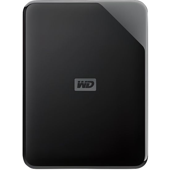 Disque dur Portable WD Elements SE WDBJRT0040BBK-WESN - WESTERN DIGITAL - 4 To - USB 3.0 - Noir - Format 2.5"