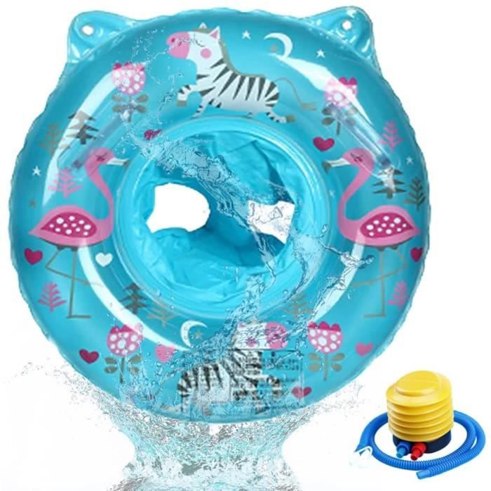 Acheter Bouée de natation gonflable pour bébé, cerceau de natation avec siège flottant de sécurité et poignée, accessoires de piscine, pour enfants de 3 à 36 mois