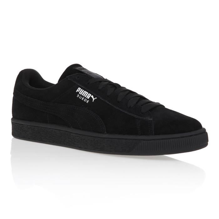 puma suede homme noir et blanc